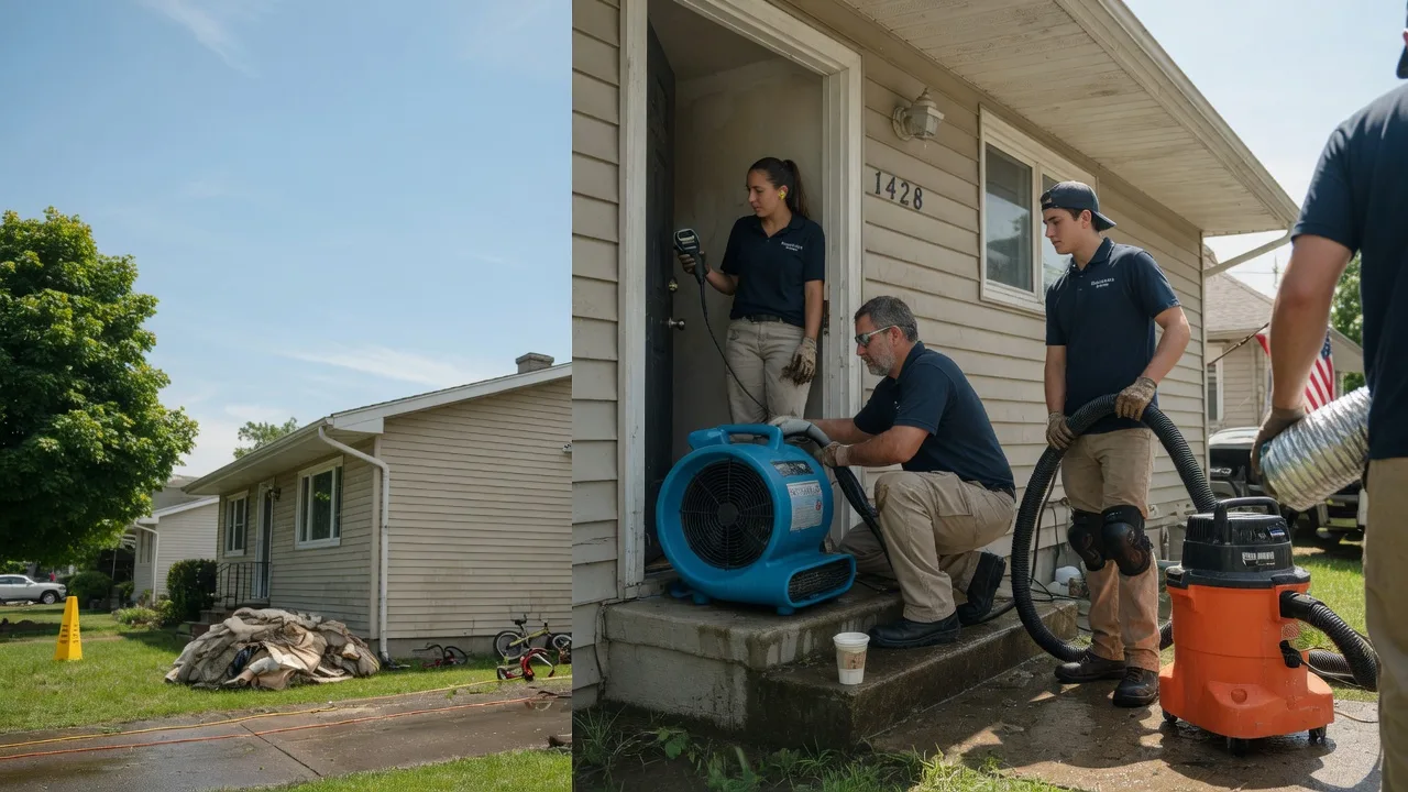 Water Damage Restoration in Raritan, IL near me